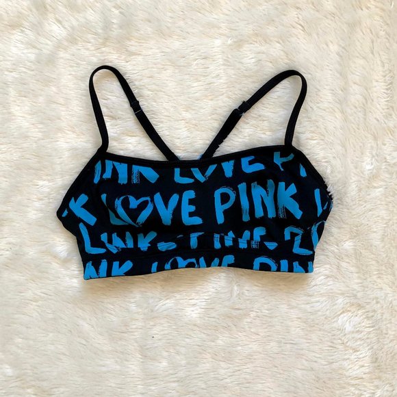 love pink sports bra